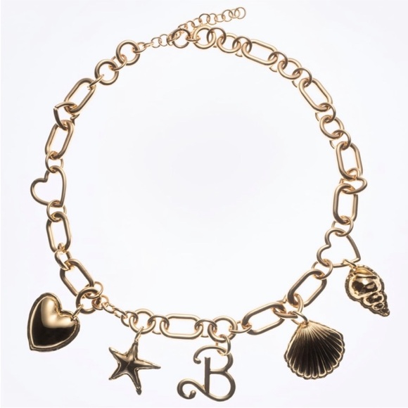 Zara Accessories - NWT ZARA BARBIE MATTEL CHARMS GOLD CHAIN BELT